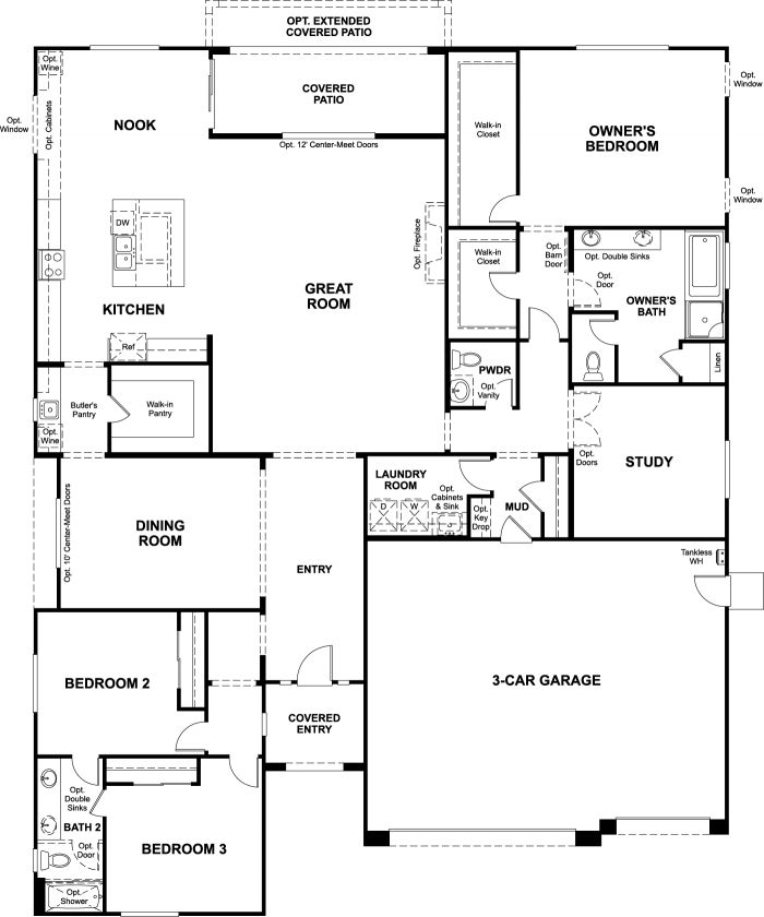 Noble - FINAL HOMES REMAIN! Floor plan Residence Holbrook Single Floor