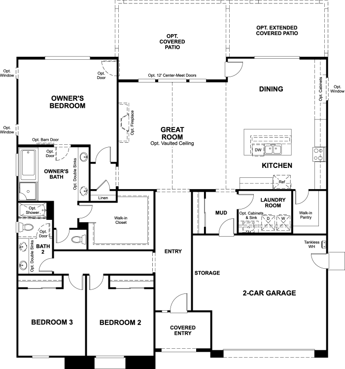Noble - FINAL HOMES REMAIN! Floor plan Residence Melody Single Floor