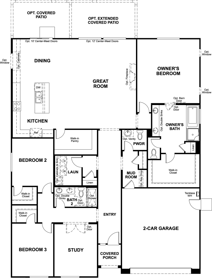 Noble - FINAL HOMES REMAIN! Floor plan Residence Oxford Single Floor